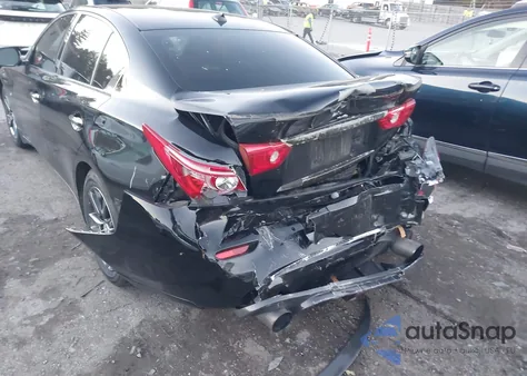 2015 Infiniti Q50 Premium from USA, damaged, VIN JN1BV7AR4FM414256